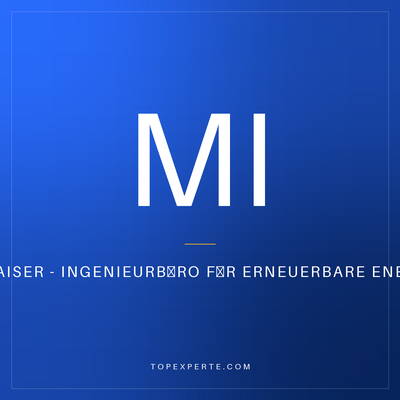Marvin Kaiser - Ingenieurbüro für erneuerbare Energien iee