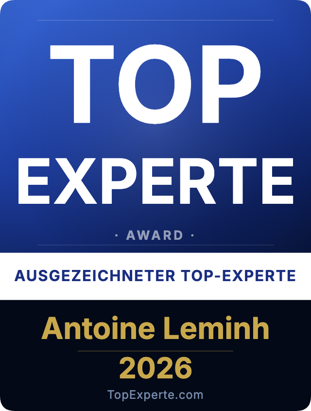 TopExperte Award Antoine Leminh 2026