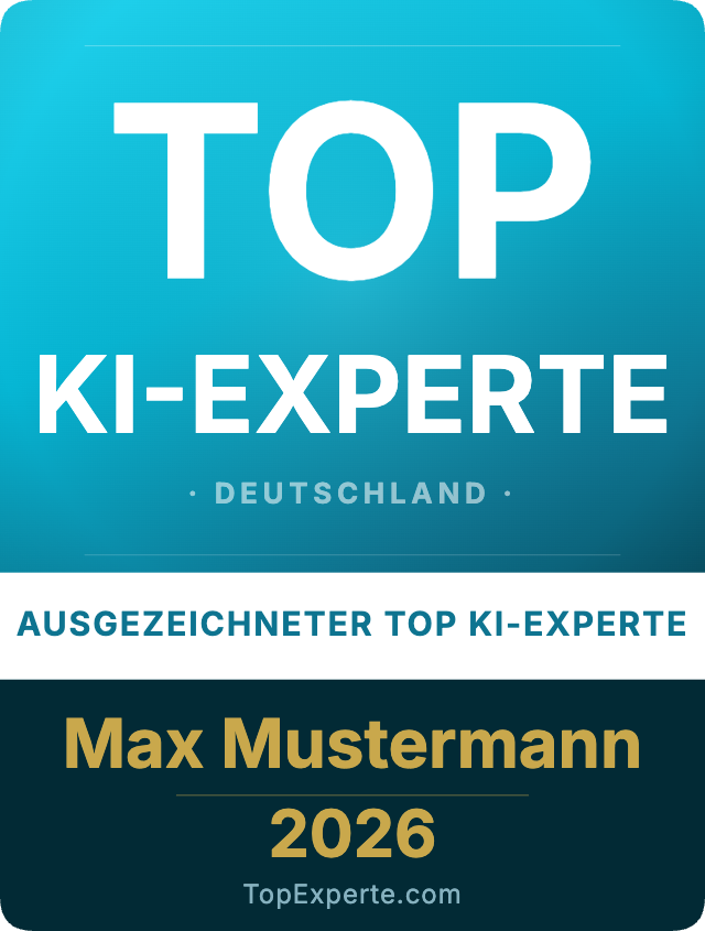 Award Top KI-Experte 2026