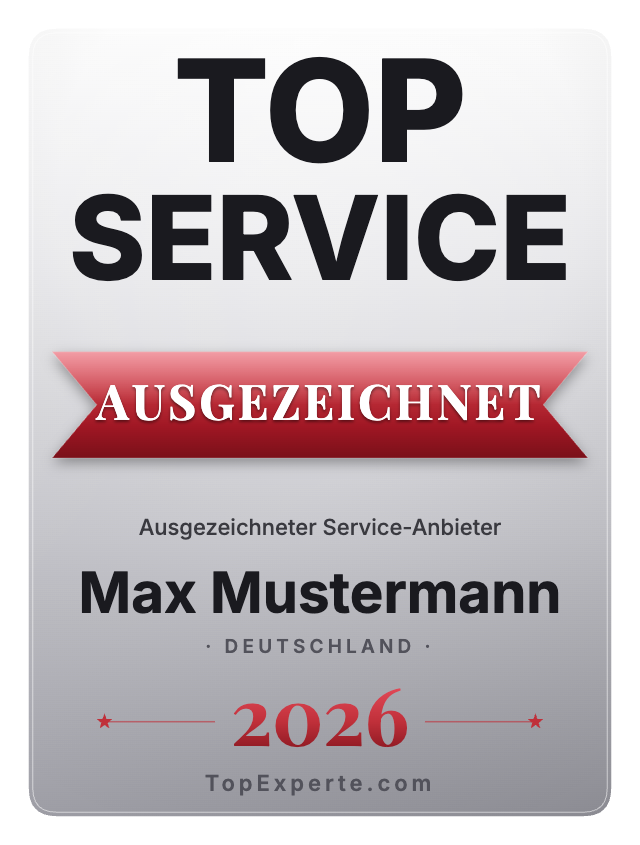 Award Top Service 2026