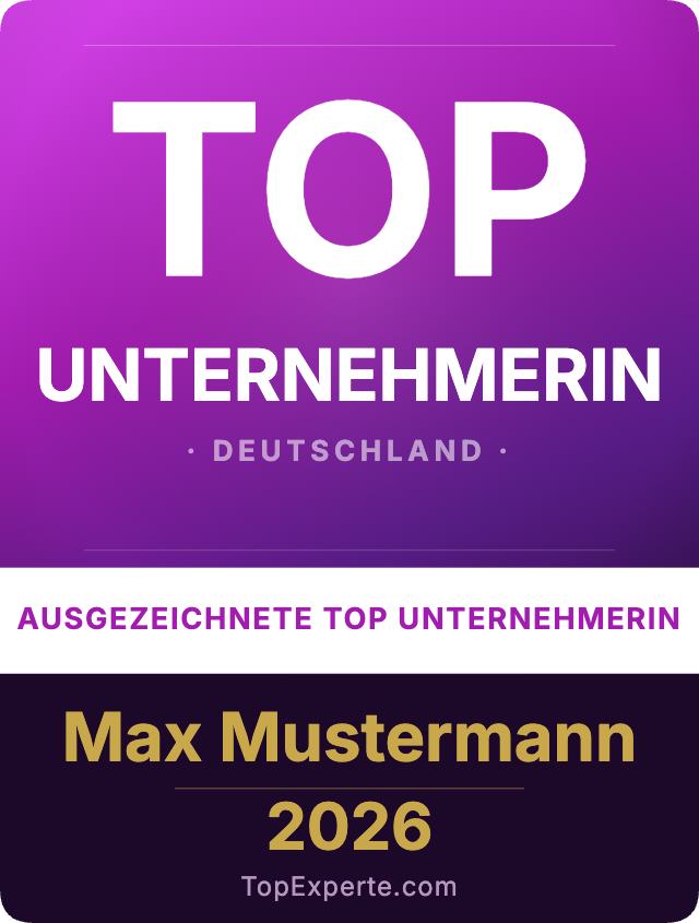 Award Top Unternehmerin 2026