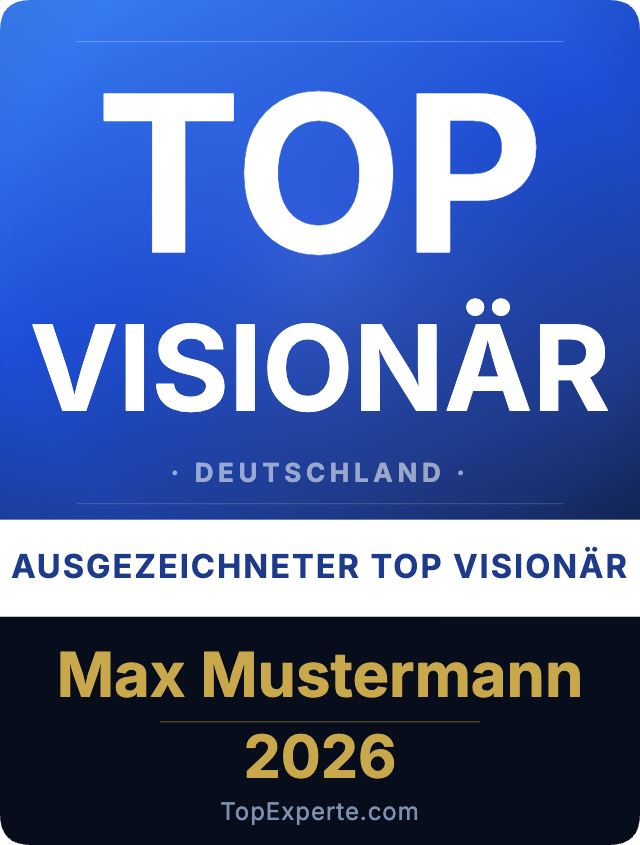 Award Top Visionär 2026
