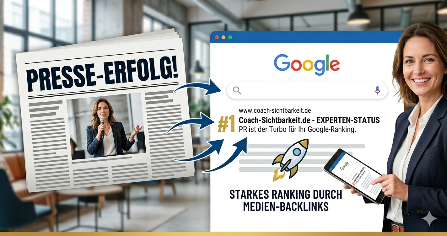 PR als Turbo für das Google-Ranking: Warum Pressearbeit die Geheimwaffe für dein SEO ist