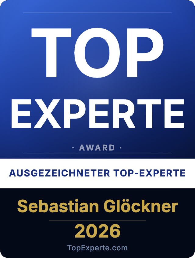 TopExperte Award – Sebastian Glöckner