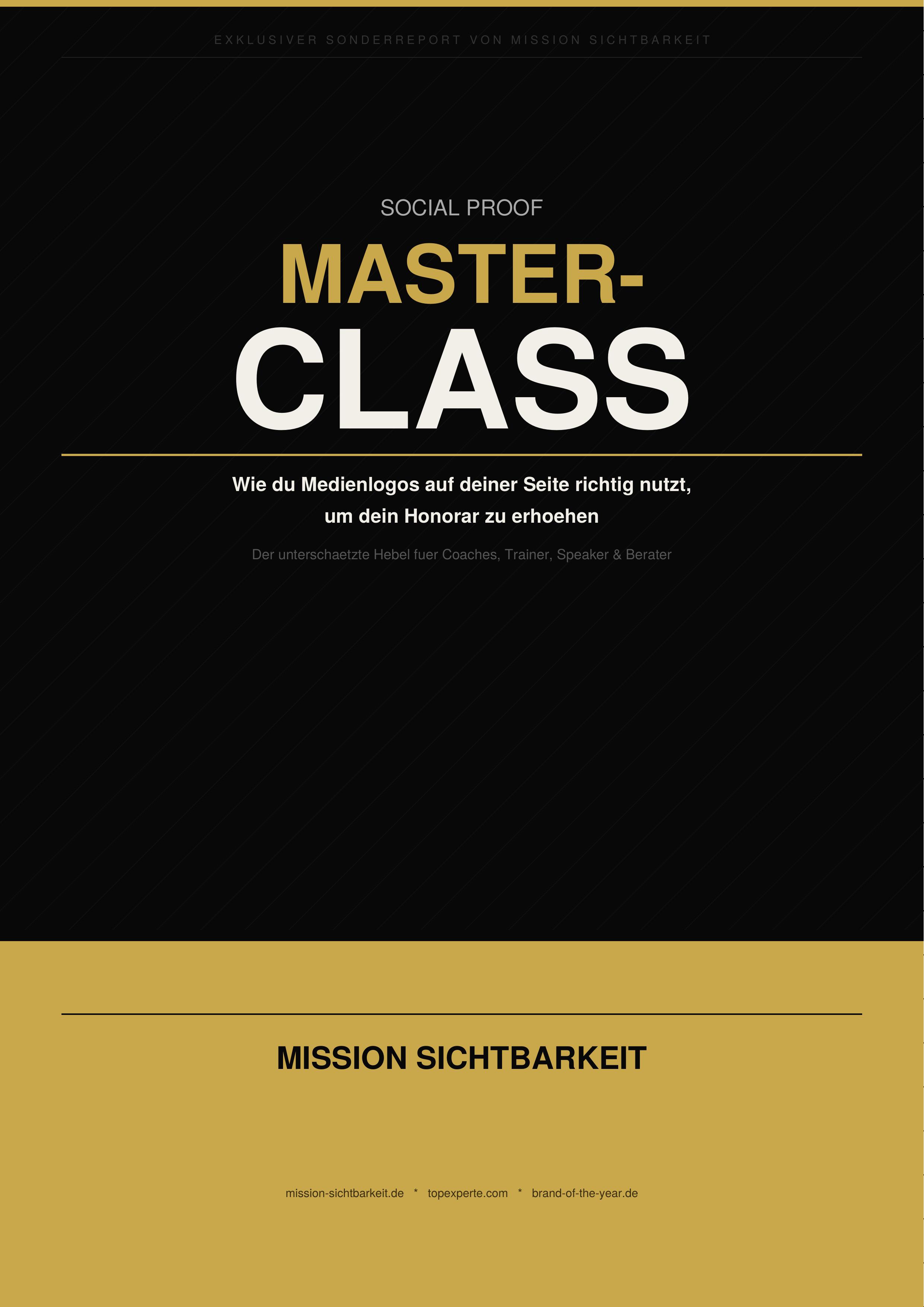 Social Proof Masterclass